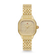 Michele Meggie Limited Edition Pavé Diamond Dial Gold Watch