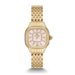 Michele Meggie Mother of Pearl Diamond Rose Dial Watch