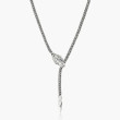 John Hardy Diamond Naga Lariat Necklace