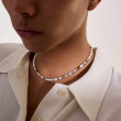 John Hardy Silver Colorblock Multi Gemstone Adjustable Choker Necklace