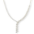 Private Label Nova Cascade Diamond Necklace in 18K Yellow Gold