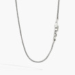 John Hardy Slim Chain Hook Station 24" Silver Necklace