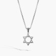John Hardy Classic Chain Silver Star of David Pendant Necklace