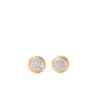 Marco Bicego Delicati Yellow Gold Diamond Stud Earrings