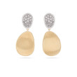 Marco Bicego Lunaria Small Diamond Drop Earrings