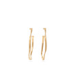 Marco Bicego Marrakech Round Hoop Earrings Hand Finished in 18kt Yellow Gold 1.5"