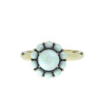 Color My Life Opal Ring in Yellow Gold