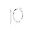 Roberto Coin The Perfect Hoops White Gold Earrings 