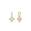 Roberto Coin Venetian Princess Collection 18K Gold Diamond Earrings