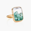 Moritz Glik Ten Fourteen Emerald Ring