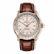 Breitling Navitimer Automatic Rose Gold Dial with Brown Alligator Leather - 41mm