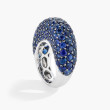 Piranesi Blue Sapphire Dome Ring