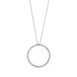 Roberto Coin Tiny Treasure Diamond Circle Necklace