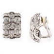 Roberto Coin Appassionata 18K White Gold Diamond Earrings