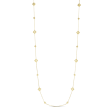 Roberto Coin Palazzo Ducale Diamond Station Necklace full view
