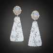 Robert Pelliccia Opal Ice Jade Diamond Earrings