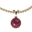 Color My Life Ruby Short Pendant