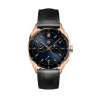TAG Heuer Connected Calibre E4 Golden Bright Edition with Black Leather Strap - 42MM