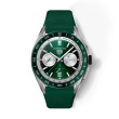  TAG Heuer Green Connected E4 Smartwatch with Rubber Strap - 45MM