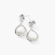 Ippolita Rock Candy Mother of Pearl 2-Stone Dangle Earrings in Sterling Silver
