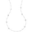 IPPOLITA Silver Lollipop Clear Quartz and Pearl Station Necklace