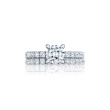 Tacori 33-25RD Clean Crescent French Cut Engagement Ring Setting 