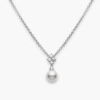 Mikimoto 10mm White South Sea Pearl Diamond Necklace