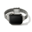John Hardy Apple Watch® Silver Diamond Bracelet - 12mm