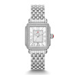 Michele Deco Madison Mid Stainless Steel Diamond Watch