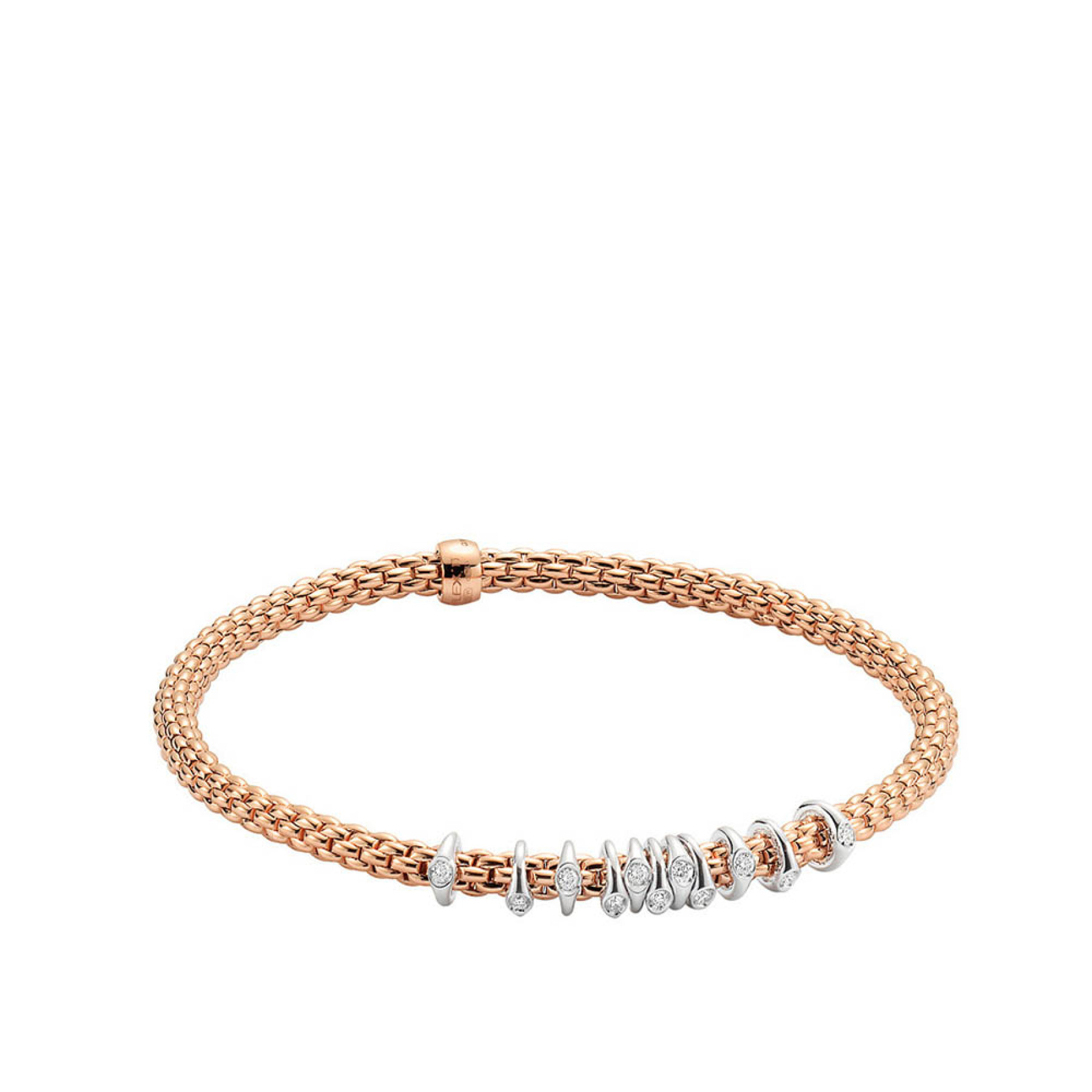 FOPE 'Prima' Single Diamond Stretchy Bracelet (745B BBR) – Landsberg  Jewelers