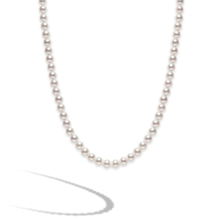 Blue Lagoon by Mikimoto Knotted Pearl Necklace | EBTH