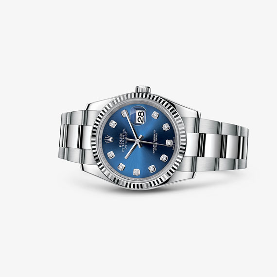 Rolex Datejust 36 Steel and Gold Blue 