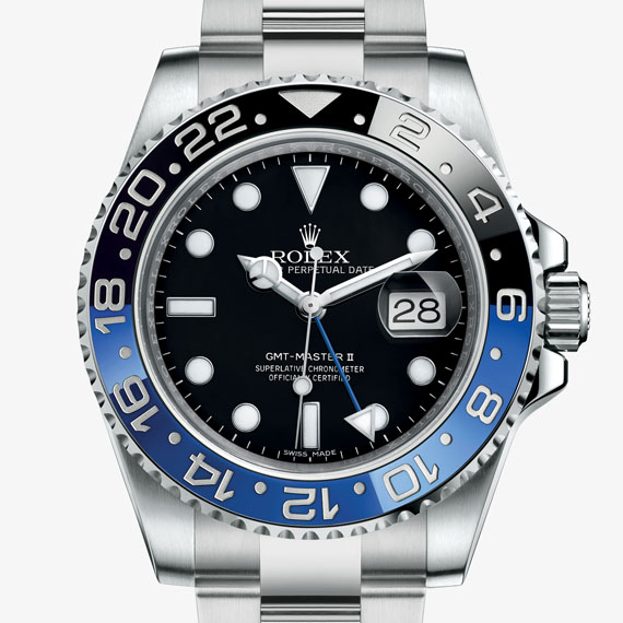 Rolex GMT-Master II 40mm Steel Watch 