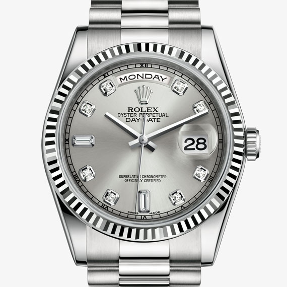 Rolex Day-Date 36 M118239-0086 Front Facing