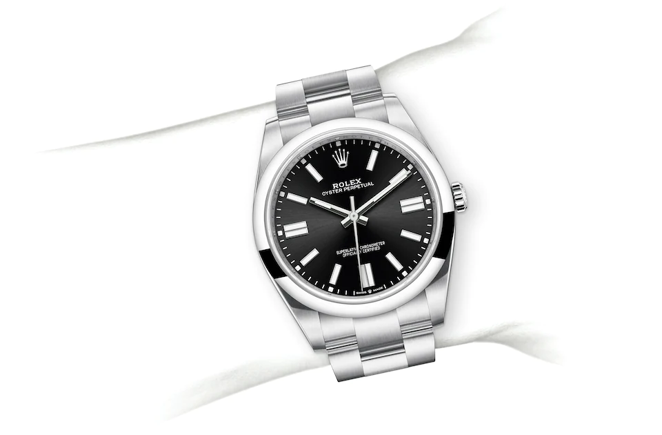 Rolex Oyster Perpetual 41 M124300-0002 Oyster Perpetual 41 M124300-0002 Watch on Wrist