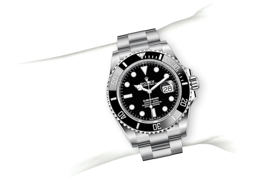 Rolex Submariner Date M126610LN-0001 Submariner Date M126610LN-0001 Watch on Wrist