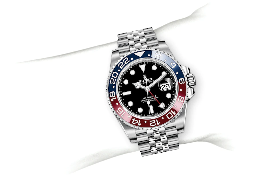 Rolex GMT-Master II M126710BLRO-0001 GMT-Master II M126710BLRO-0001 Watch on Wrist