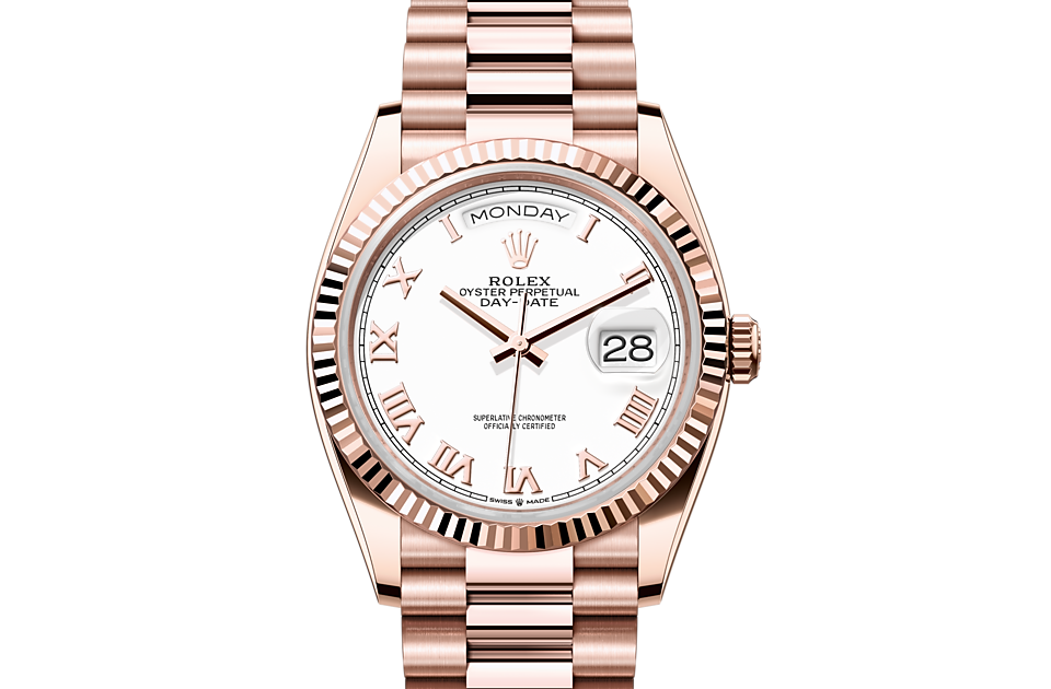 Rolex Day-Date 36 M128235-0052 Day-Date 36 M128235-0052 Watch Front Facing