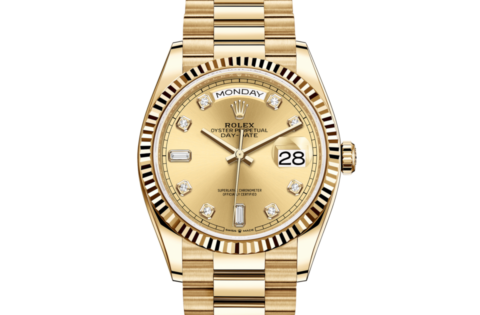 Rolex Day-Date 36 M128238-0008 Day-Date 36 M128238-0008 Watch Front Facing