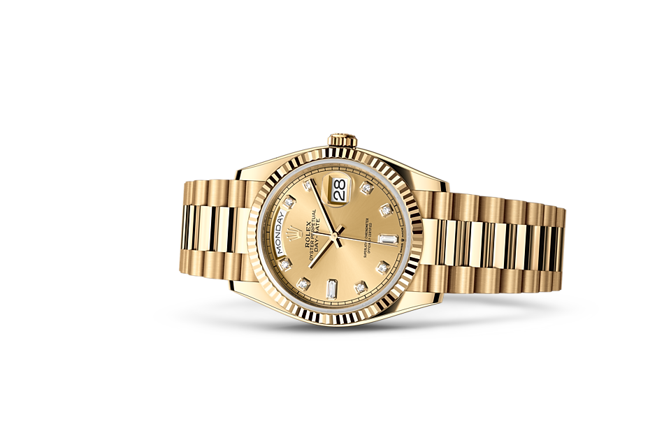 Rolex Day-Date 36 M128238-0008 Day-Date 36 M128238-0008 Watch in Store Laying Down