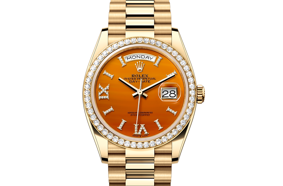 Rolex Day-Date 36 M128348RBR-0049 Day-Date 36 M128348RBR-0049 Watch Front Facing