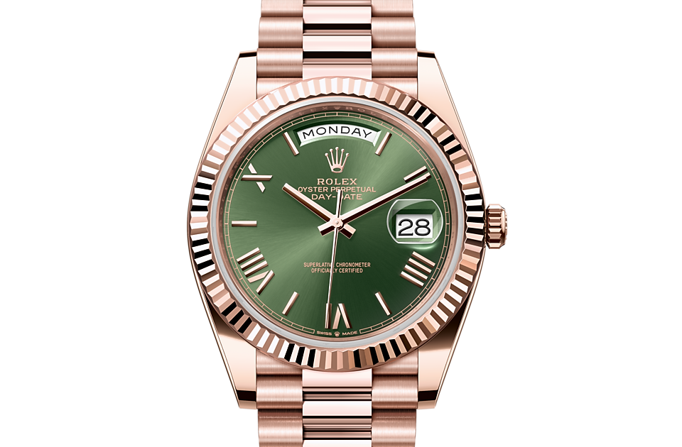 Rolex Day-Date 40 M228235-0025 Day-Date 40 M228235-0025 Watch Front Facing