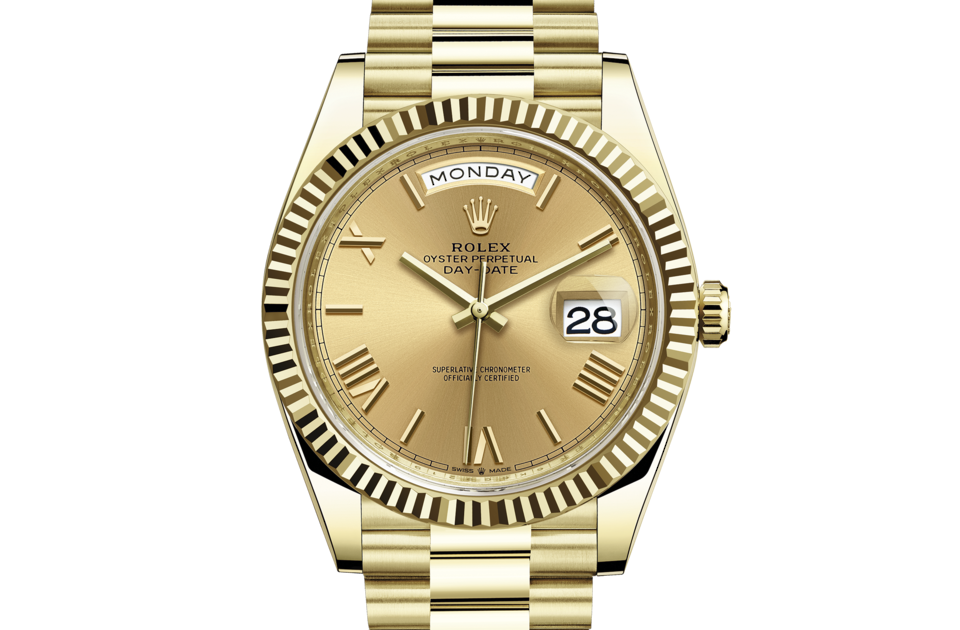 Rolex Day-Date 40 M228238-0006 Day-Date 40 M228238-0006 Watch Front Facing
