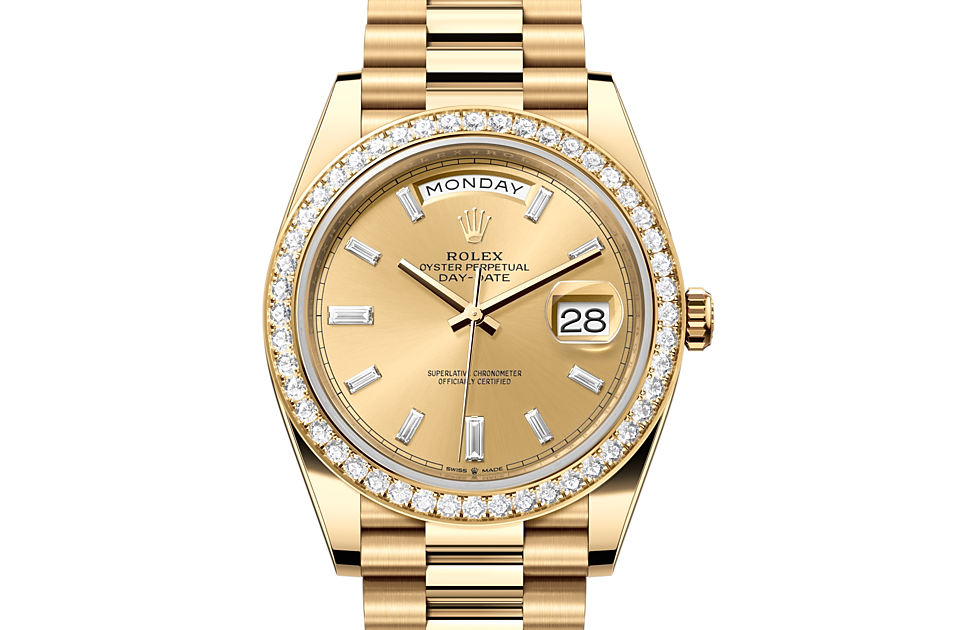 Rolex Day-Date 40 M228348RBR-0002 Day-Date 40 M228348RBR-0002 Watch Front Facing