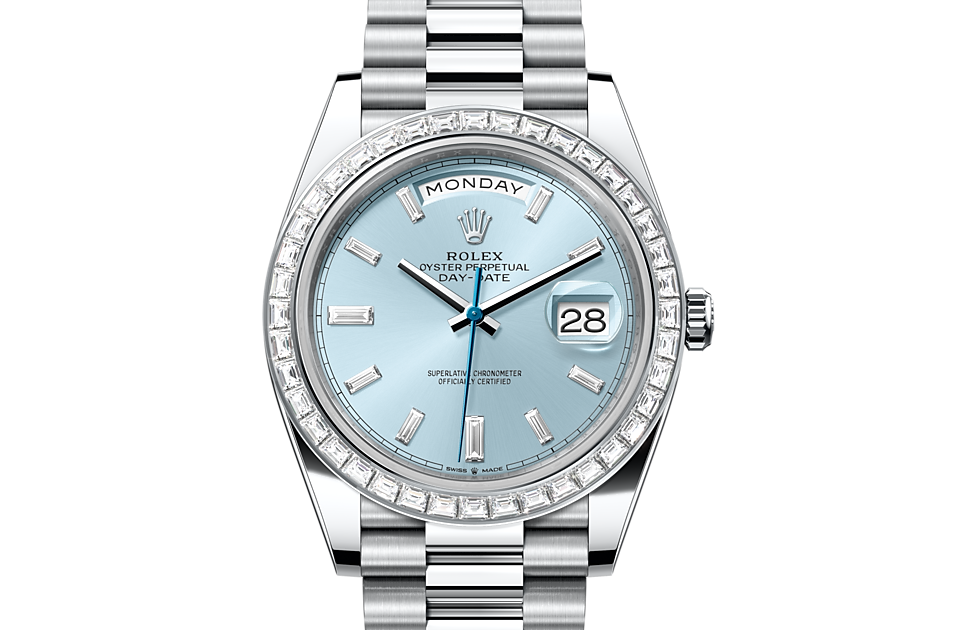 Rolex Day-Date 40 M228396TBR-0002 Day-Date 40 M228396TBR-0002 Watch Front Facing