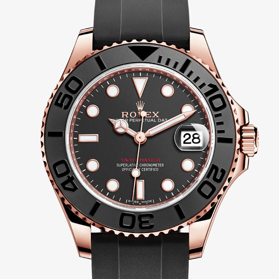 Rolex Yacht-Master 37 M268655-0002 Front Facing