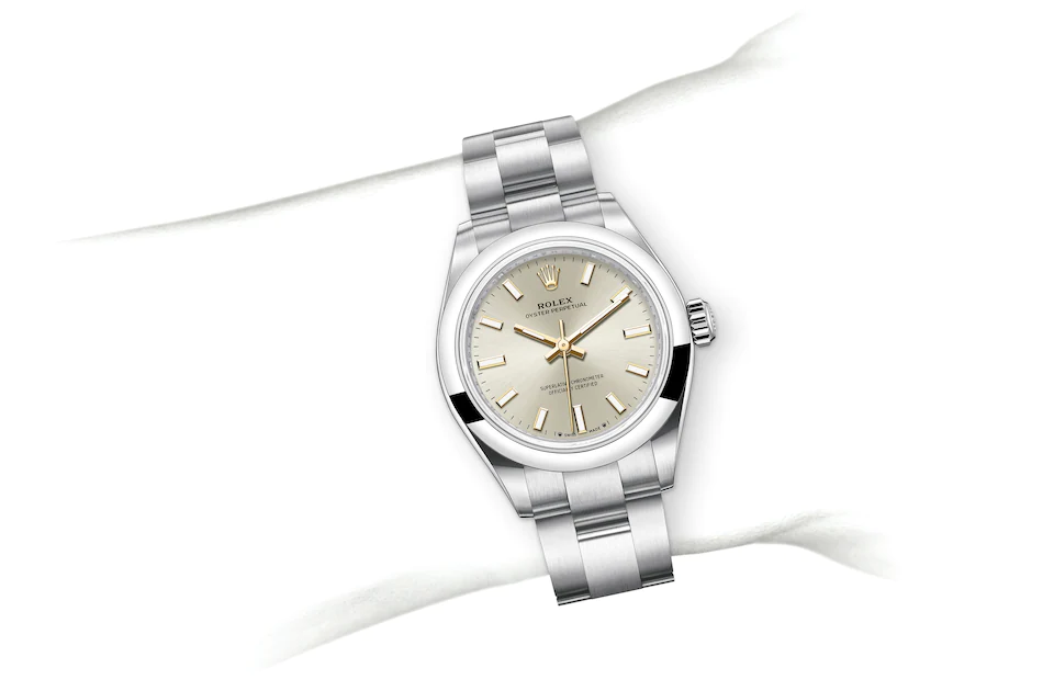 Rolex Oyster Perpetual 28 M276200-0001 Oyster Perpetual 28 M276200-0001 Watch on Wrist