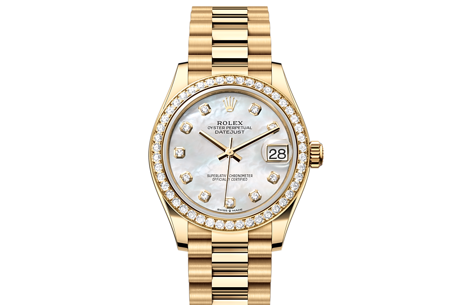 Rolex Datejust Oyster Perpetual Diamond Watch
