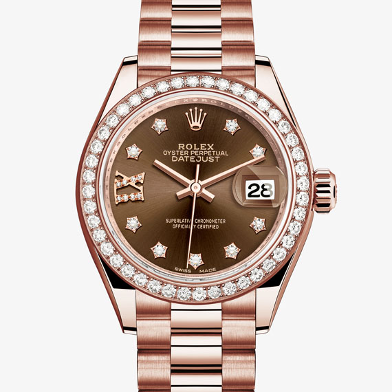 Rolex Lady-Datejust M279135RBR-0001 Front Facing