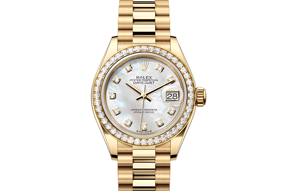 Rolex Lady-Datejust M279138RBR-0015 Lady-Datejust M279138RBR-0015 Watch Front Facing